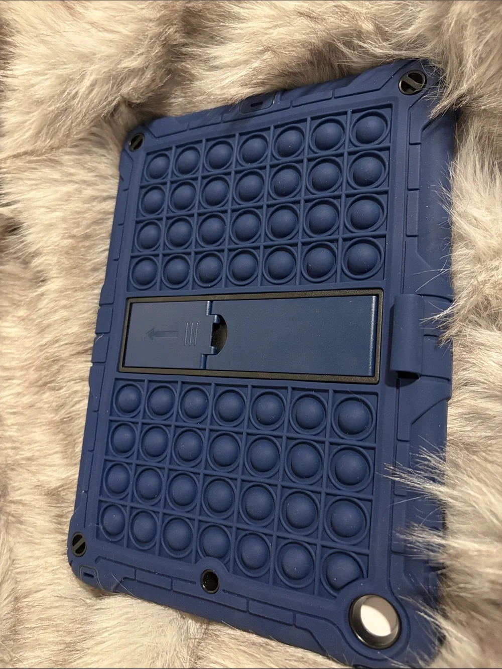 Source Unknown Blue and Black Shock Proof 9.7